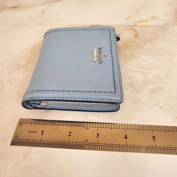 Kate Spade Blue Leather Wallet - Picture 4 of 5